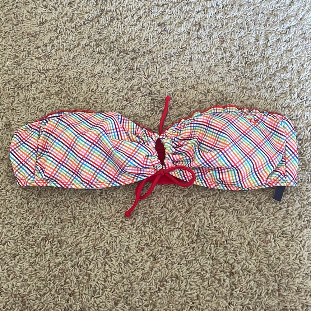 Tommy Hilfiger bandeau bikini top. Never worn!